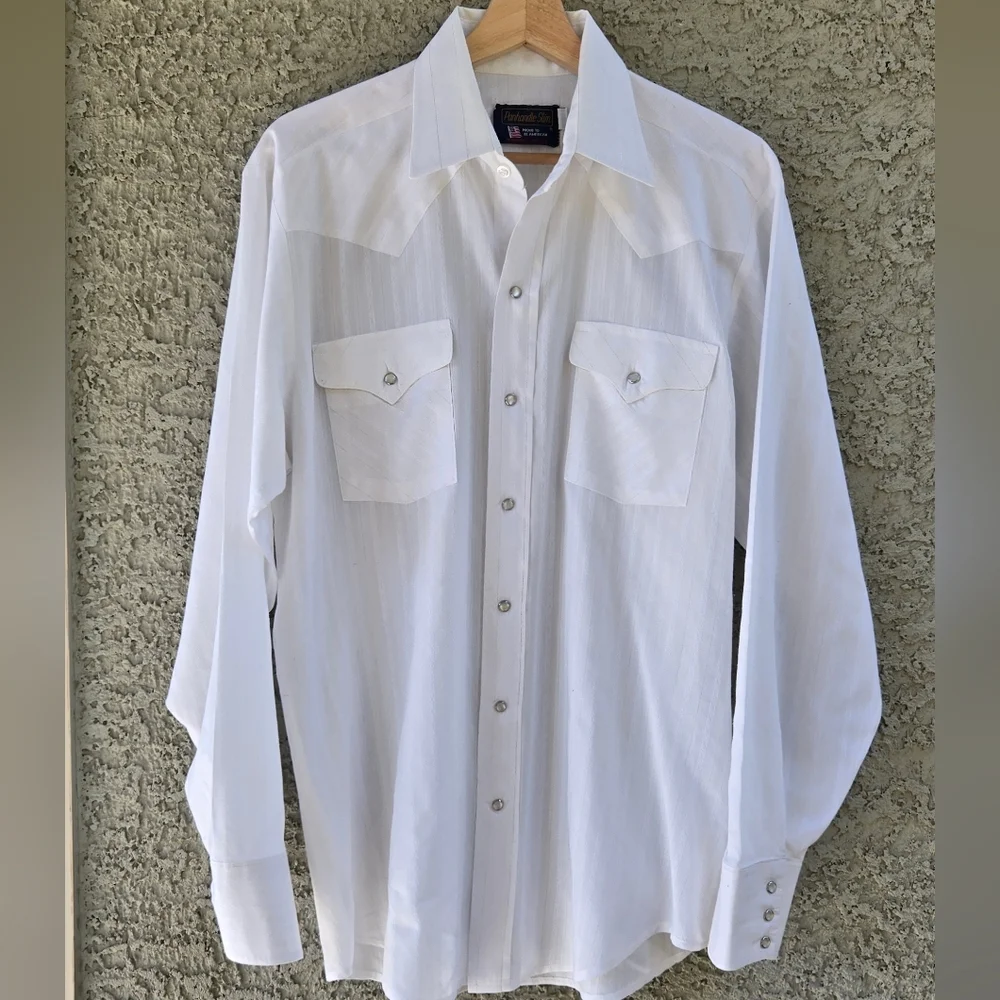 Panhandle Slim Vintage Pearl Snap Button Shirt